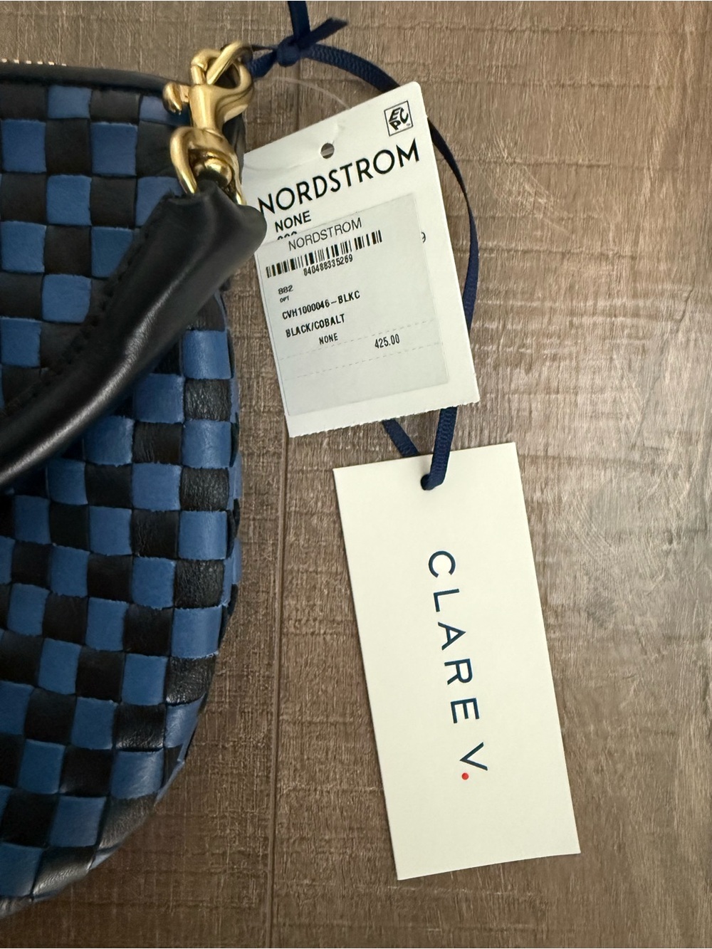 Clare V. Petit Moyen Woven Messenger Bag - Picture 4 of 6